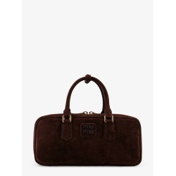 Arcadie suede shoulder bag