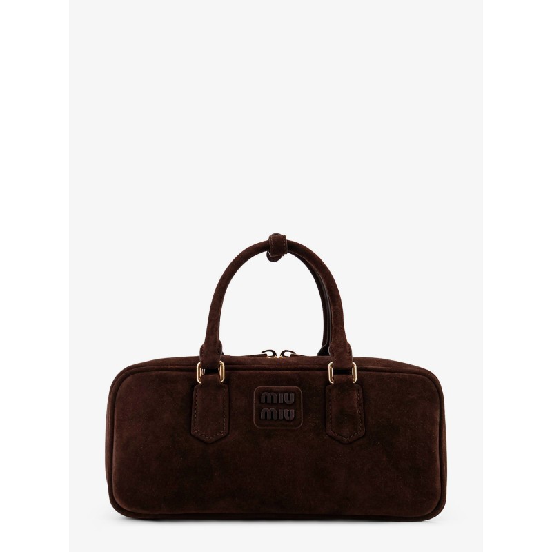 Arcadie suede shoulder bag