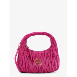 Wander matelassé suede shoulder bag