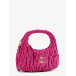 Wander matelassé suede shoulder bag