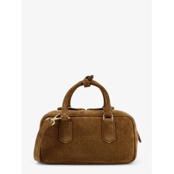 Arcadie suede shoulder bag