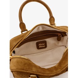 Arcadie suede shoulder bag