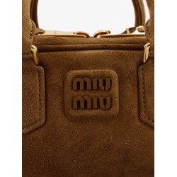 Arcadie suede shoulder bag