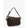 Simply Fendi Mini FFjacquard fabric shoulder bag