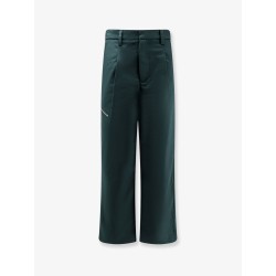 Wool blend trousers