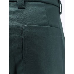 Wool blend trousers