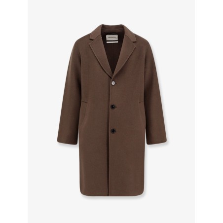 Outdoor wool coat