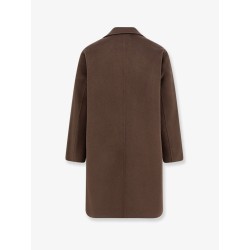 Outdoor wool coat