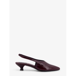 Eros leather slingback decolleté