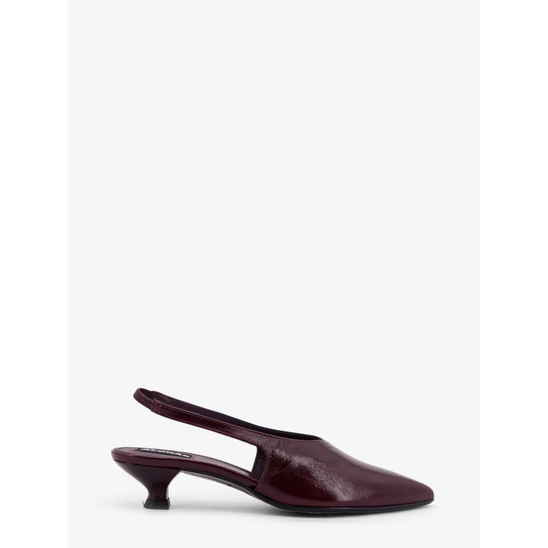 Eros leather slingback decolleté