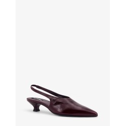 Eros leather slingback decolleté