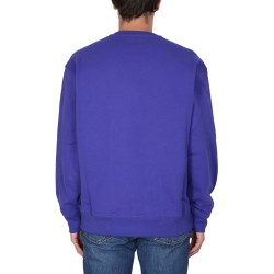 SWEATSHIRT WITH LOGO PATCH