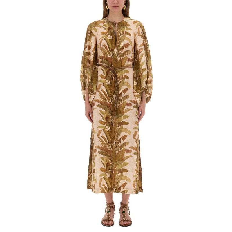 "ASCENSION" MIDI DRESS