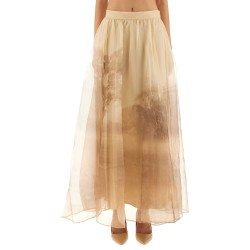 "MEMENTO" ORGANZA MAXI SKIRT