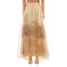 "MEMENTO" ORGANZA MAXI SKIRT