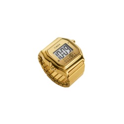 "TIMEX X MM6 T80 GOLD-TONE" RING M-L