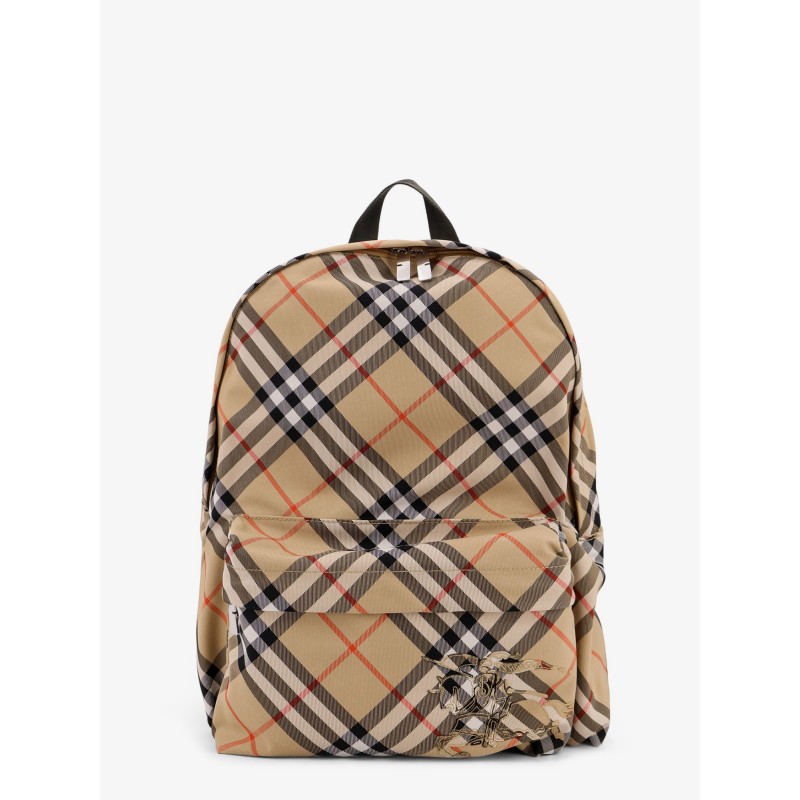 Essential backpack with Check pattern