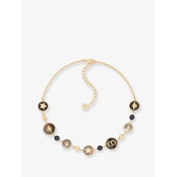 D-Luck metal necklace with gold finishes