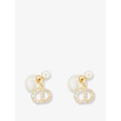 Dior Tribales metal earrings with gold finish metal