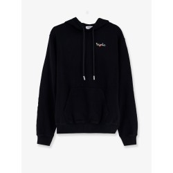 Cotton sweatshirt with multicolor print