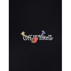 Cotton sweatshirt with multicolor print