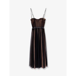 Tulle midi dress