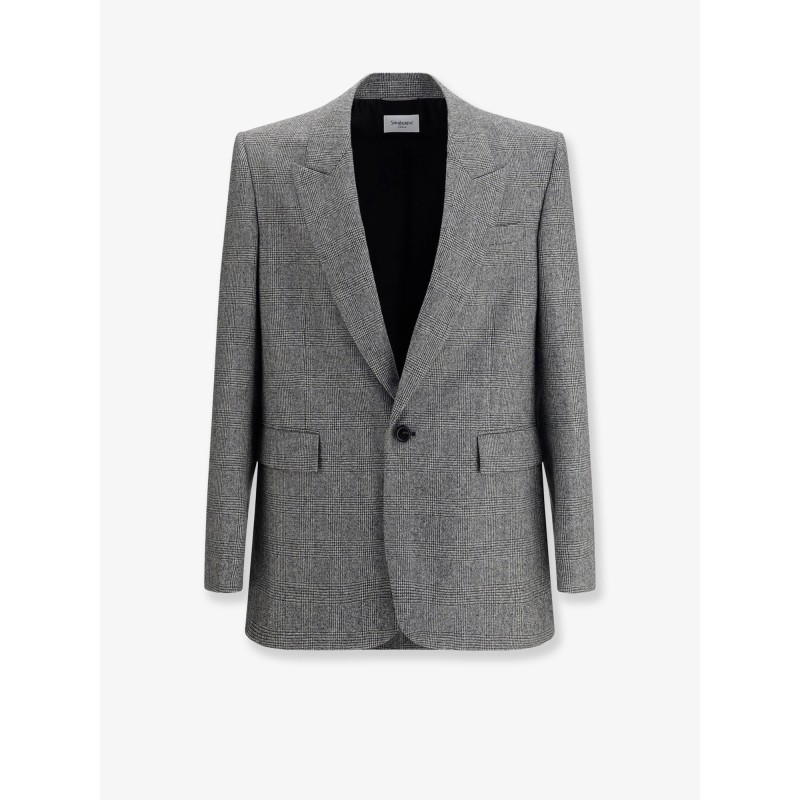 Prince of Wales wool blazer
