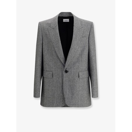 Prince of Wales wool blazer
