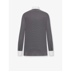 Microfantasy cotton shirt