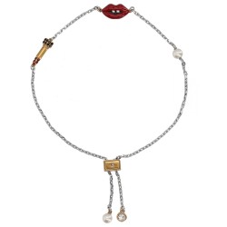 "LIPS SLIDER" BRACELET
