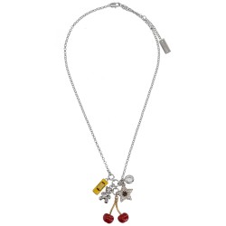 "TRINKET CHARM CLUSTER" NECKLACE