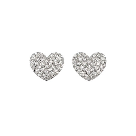 "HEART PAVE" EARRINGS