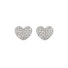 "HEART PAVE" EARRINGS