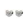 "HEART PAVE" EARRINGS