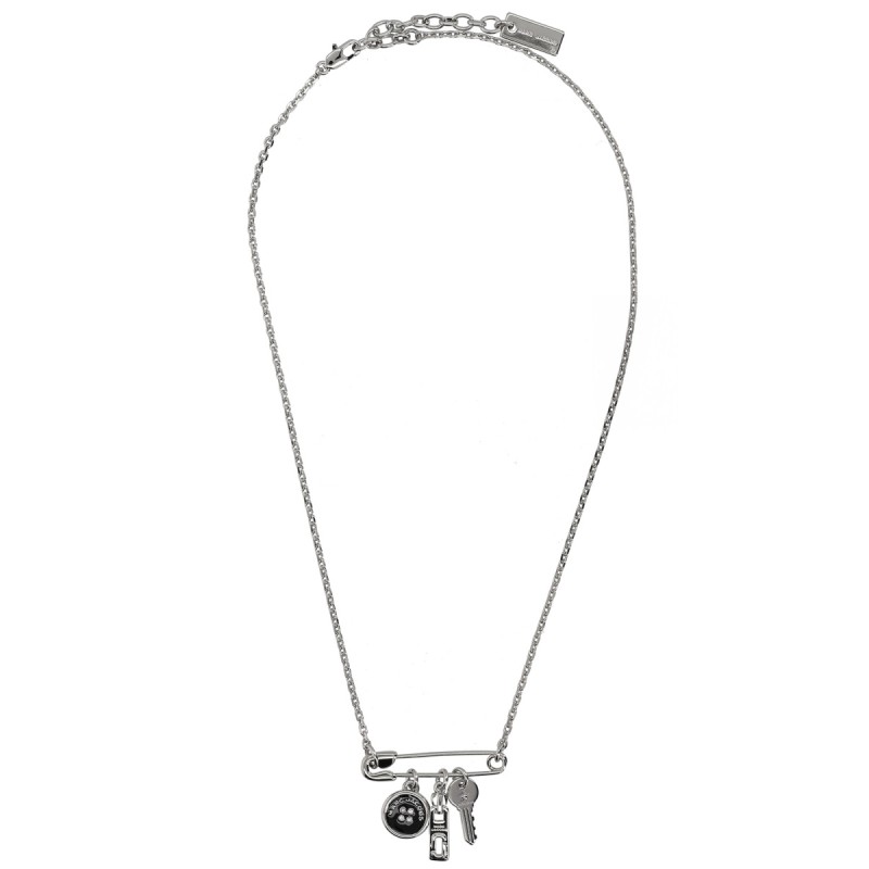 "BUTTON CHARM" NECKLACE