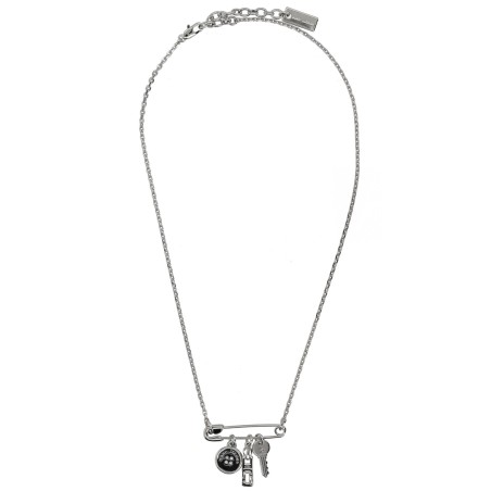 "BUTTON CHARM" NECKLACE