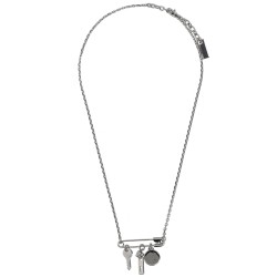 "BUTTON CHARM" NECKLACE