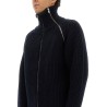 ZIPPERED WOOL SWEATER