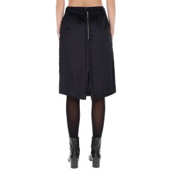 MIDI SKIRT WITH ZIPPER DETAIL