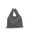 FRINGED TOTE BAG