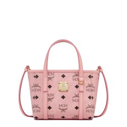 EXTRA-MINI "TONI TOP-ZIP" BAG IN VISETOS