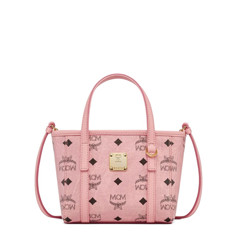 EXTRA-MINI "TONI TOP-ZIP" BAG IN VISETOS