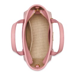 EXTRA-MINI "TONI TOP-ZIP" BAG IN VISETOS