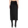 SATIN MIDI SKIRT
