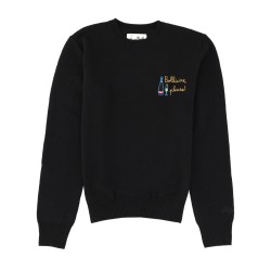 "NEW QUEEN" JERSEY WITH EMBROIDERY