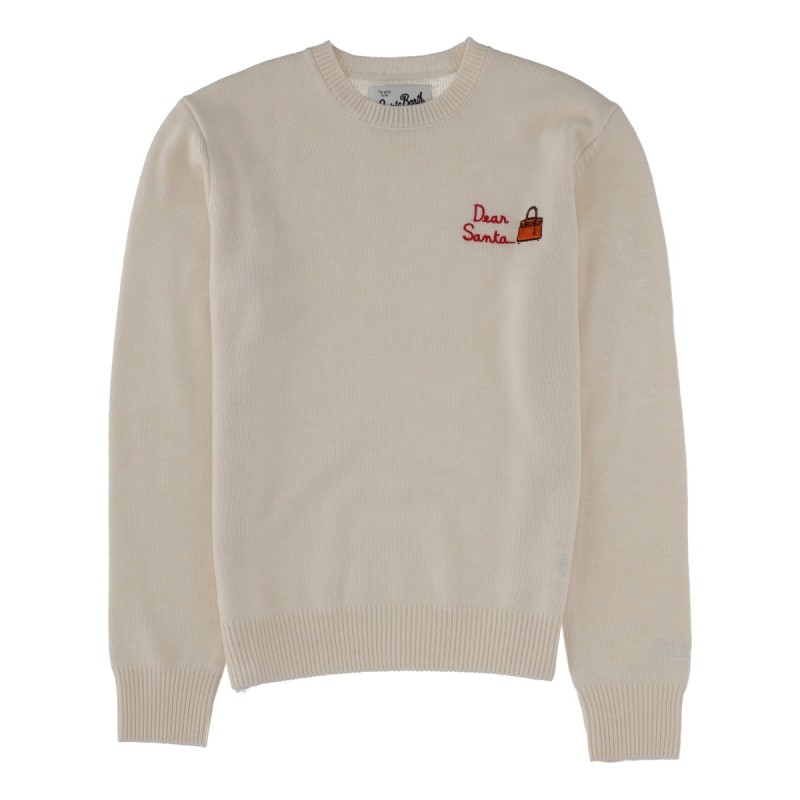 "NEW QUEEN" JERSEY WITH EMBROIDERY