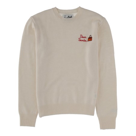 "NEW QUEEN" JERSEY WITH EMBROIDERY