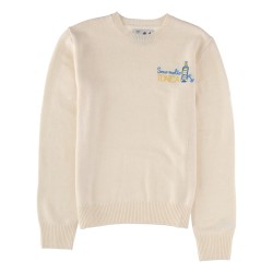 "NEW QUEEN" JERSEY WITH EMBROIDERY