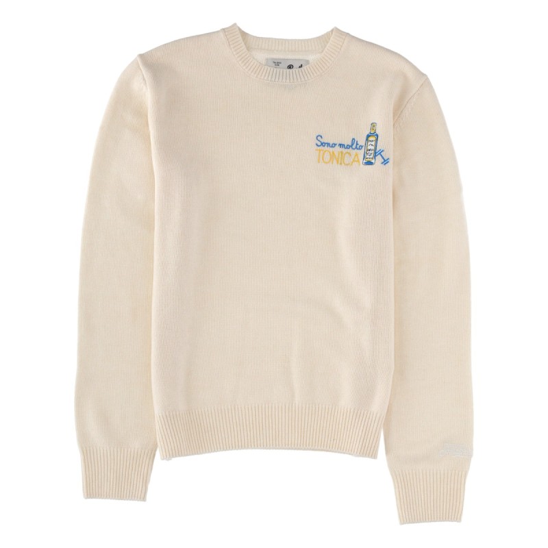 "NEW QUEEN" JERSEY WITH EMBROIDERY