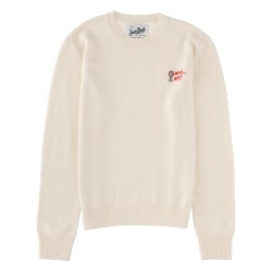 "NEW QUEEN" JERSEY WITH EMBROIDERY